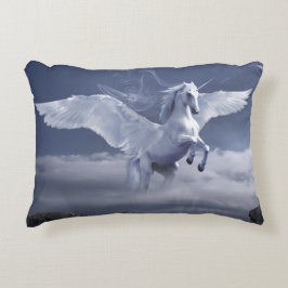 Cojín Decorativo Pegaso en vuelo    