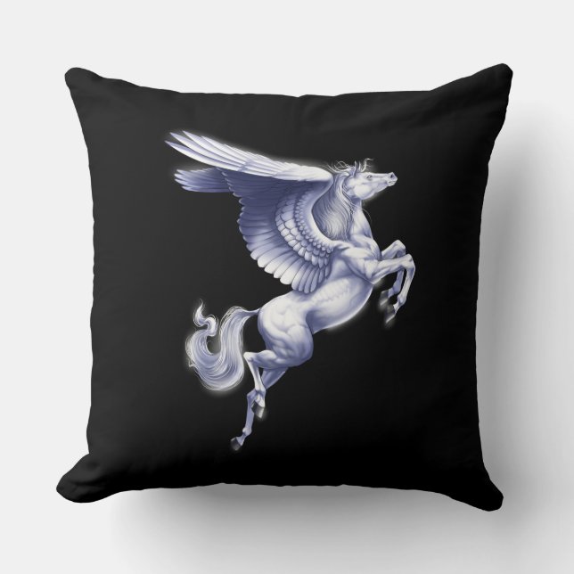 Cojín Decorativo Pegasus mítico (Anverso)