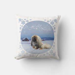Cojín Decorativo Pekingese Noche Santa