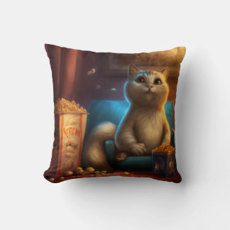 Cojín Decorativo Película de gato 2