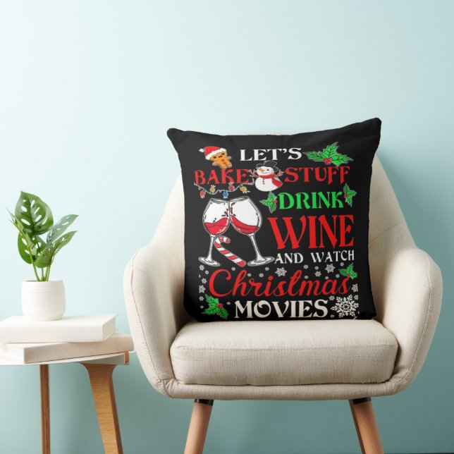 Cojín Decorativo película de Navidad (Silla)