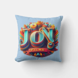 Cojín Decorativo Películas De Alegría: Donde La Felicidad Ocupa El 