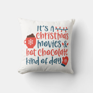 Cojín Decorativo Películas de navidades y Día del Chocolate Calient
