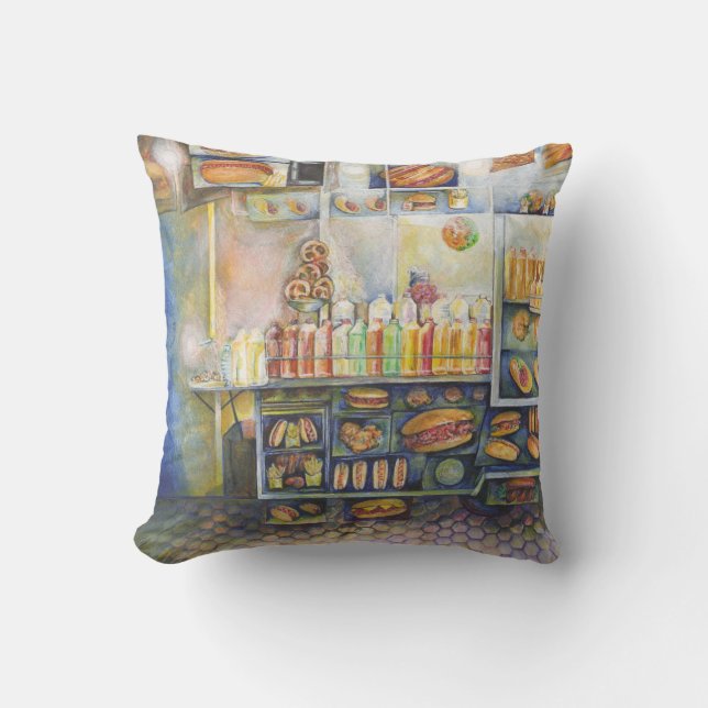 Cojín Decorativo Peligrosamente Cerca De La Diversión (Anverso)