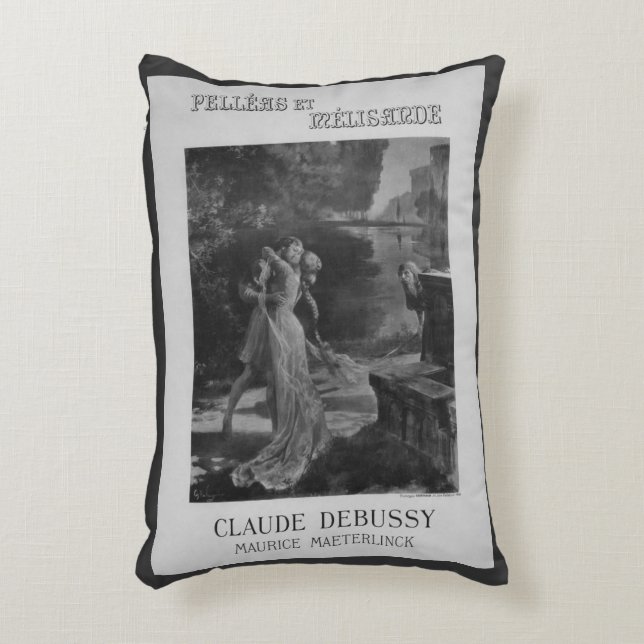 Cojín Decorativo Pelleas y Melisande Opera, 1902 (Frente (Vertical))