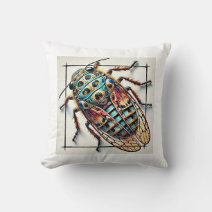 Cojín Decorativo Pelochrista Insect Top View 180724IREF242 - Waterc