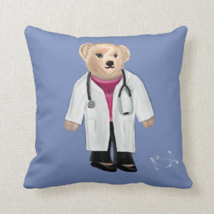 Cojín Decorativo Peluche médico (f)