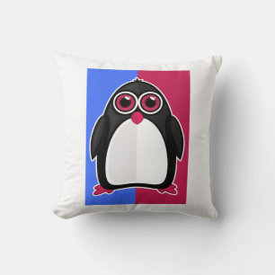Cojín Decorativo Penguin Retro