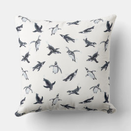 Cojín Decorativo Penguin Squadron | Ocean Art Design
