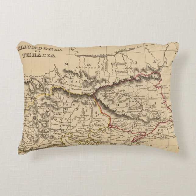 Cojín Decorativo Península balcánica 5 (Anverso)