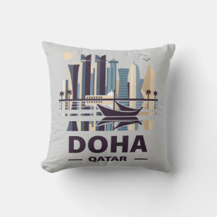 Cojín Decorativo Península de Qatar en Doha
