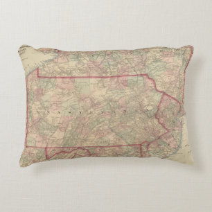 Cojín Decorativo Pennsylvania y New Jersey