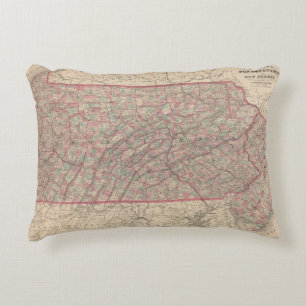 Cojín Decorativo Pennsylvania y New Jersey 2