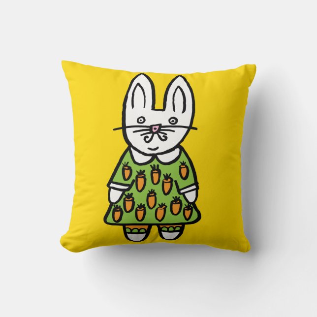 Cojín Decorativo Penny el conejo (Anverso)