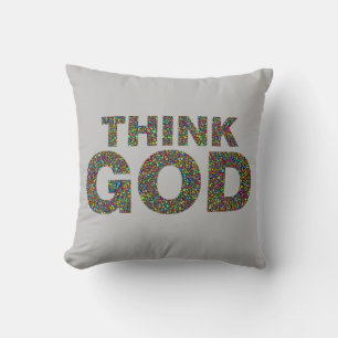 Cojín Decorativo Pensar en Dios