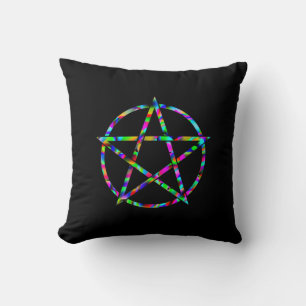 Cojín Decorativo Pentagram colorido