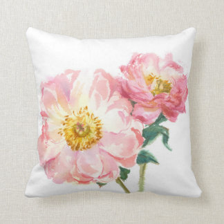 Cojín Decorativo peonies rosados