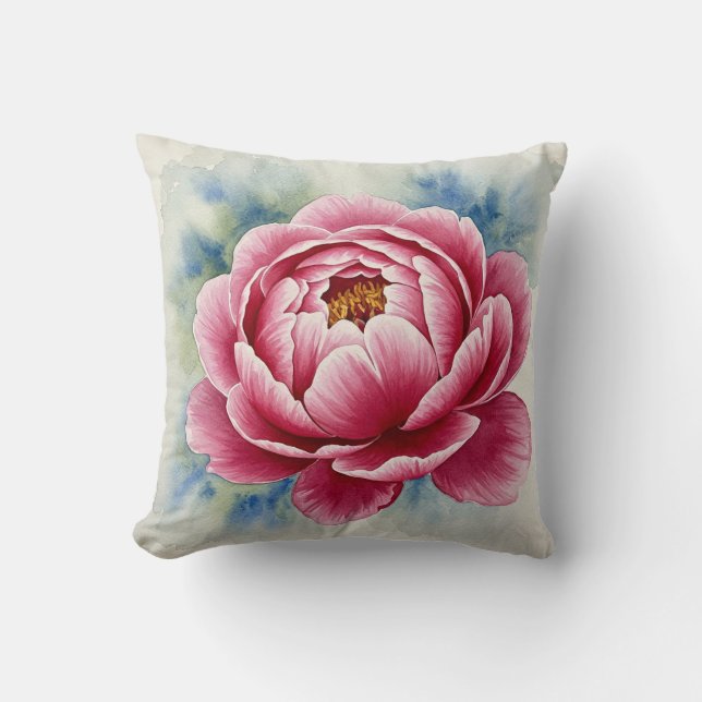 Cojín Decorativo Peony Pillow (Anverso)