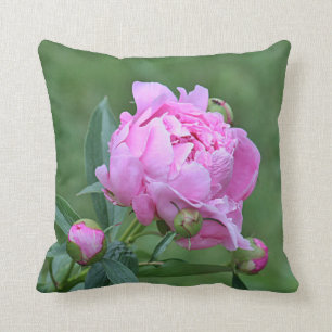Cojín Decorativo Peony rosado