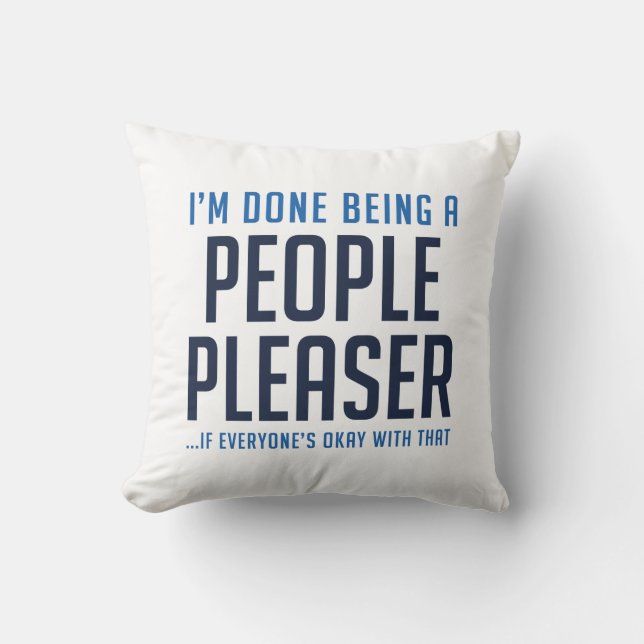 Cojín Decorativo People Pleaser (Anverso)