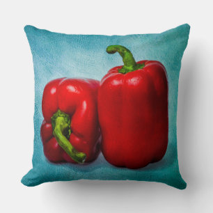 Cojín Decorativo Peppers de Campana Roja