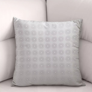 Cojín Decorativo Pequeña floral blanca caída al patrón rural