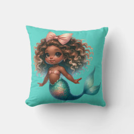 Cojín Decorativo "Pequeña Mermaid Delight"