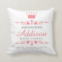 Cojín Decorativo Pequeña princesa Nursery Pillow