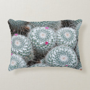 Cojín Decorativo Pequeñas flores rosas cactus Plantas