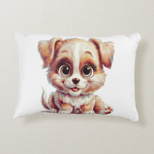 Cojín Decorativo Pequeño amigo (Reverso)