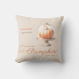 Cojín Decorativo Pequeño Baby Shower de calabaza - Moda de otoño