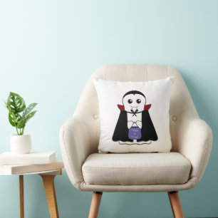 Cojín Decorativo Pequeño Fantasma Vampiro
