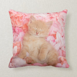 Cojín Decorativo Pequeño floral rosado de Linus