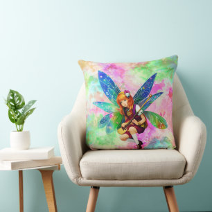 Cojín Decorativo Pequeño hadas musicales