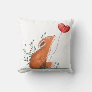 Cojín Decorativo Pequeño Ilustracion de San Valentín