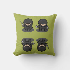 Cojín Decorativo Pequeño Ninjas