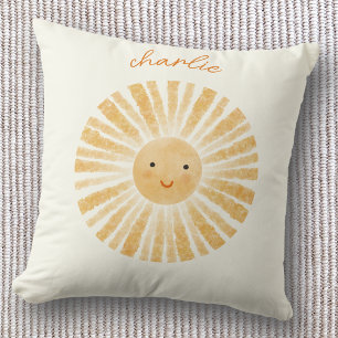 Cojín Decorativo Pequeño Sol Personalizado