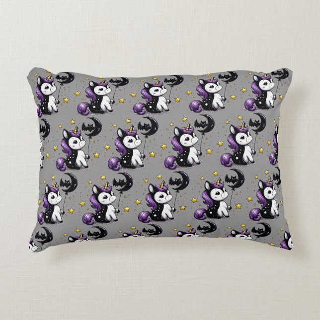 Cojín Decorativo Pequeño Unicornio (Anverso)