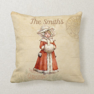 Cojín Decorativo Pequeños Navidades Personalizados de Caroleros de