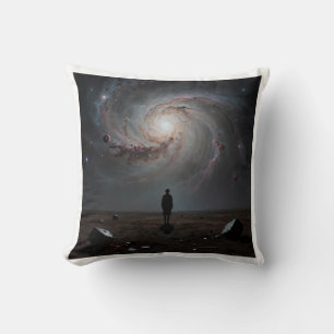 Cojín Decorativo Perdido en el mecanismo del cosmos.