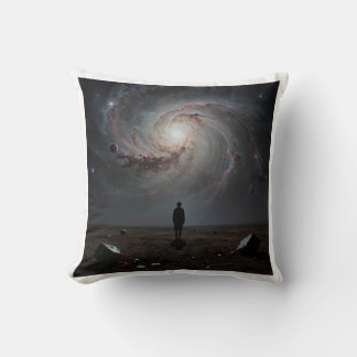 Cojín Decorativo Perdido en el mecanismo del cosmos.
