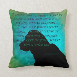 Cojín Decorativo Perdiendo Un Perro