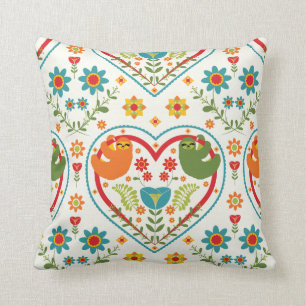 Cojín Decorativo Pereza Brightfolk del amor