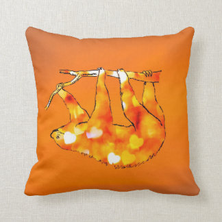 Cojín Decorativo Pereza de los corazones de Bokeh