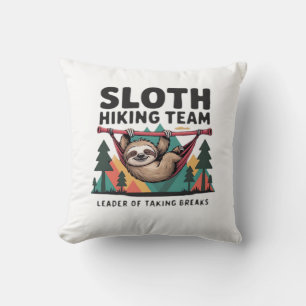 Cojín Decorativo Perezoso Divertido Hiking - Este regalo divertido 