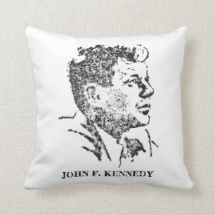 Cojín Decorativo perfil 1963 de John F. Kennedy