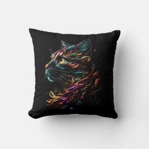 Cojín Decorativo Perfil de línea de estado