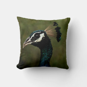 Cojín Decorativo Perfil del pavo real