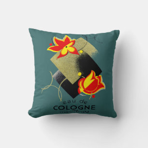 Cojín Decorativo Perfume floral francés de 1920