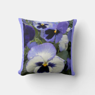 Cojín decorativo Periwinkle Pansies